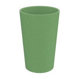 KOZIOL Cups, 11.8 fl oz (350 ml), Green, Set of 2, Unbreakable Cups, Dishwasher Safe, CONNECT