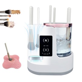 XINGSE Electric Makeup Brush Cleaner and Dryer,3 in 1 Efficient Makeup Brush Washing Machine,Beauty Blender Cleaner,Suitable for All Types of Cosmetic Brushes