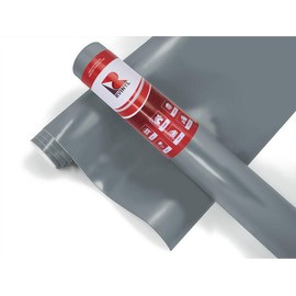 3M 2080 Series S51 Satin Battleship Gray - 5ft x 3ft - Dual Cast Car Wrap Vinyl Film and Controltac Air Release Adhesives - Bubble Free Sheet Roll for Vehicles, Rims and Signs