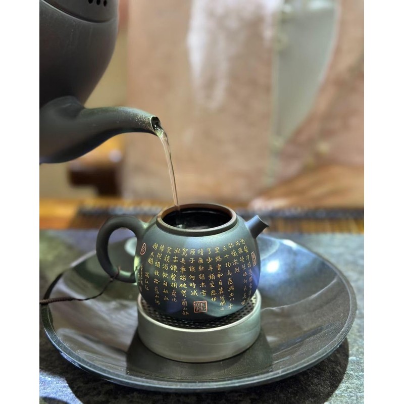 Premium Pu-erh Tea，pu erh leaf，pu-er ripe-Lao Cha Tou 5.29oz/150g-陈年普洱 老茶头