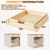 Grehitk Pullout Cabinet Organizer, 23''W×21''D×3''H Slide Out Shelves for Kitchen