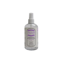 OAK & SAGE Homeopathic Cramping Relief - Unscented - 8oz - 100% Herbs, No Alcohol, No Chemicals