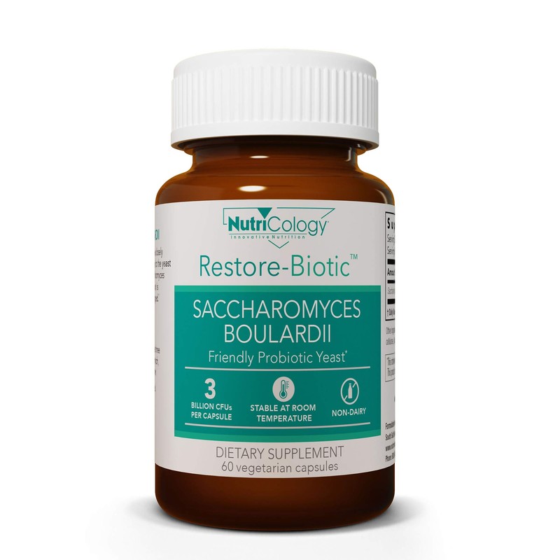 Nutricology Saccharomyces Boulardii Probiotic Supplement - S. Boulardii Probiotic Yeast
