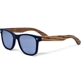 Gowood Zebra wood Sunglasses Men and Women Polarised - m