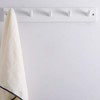 DSEAP Wall Mounted Coat Rack: 16-Inch Hole to Hole, 5