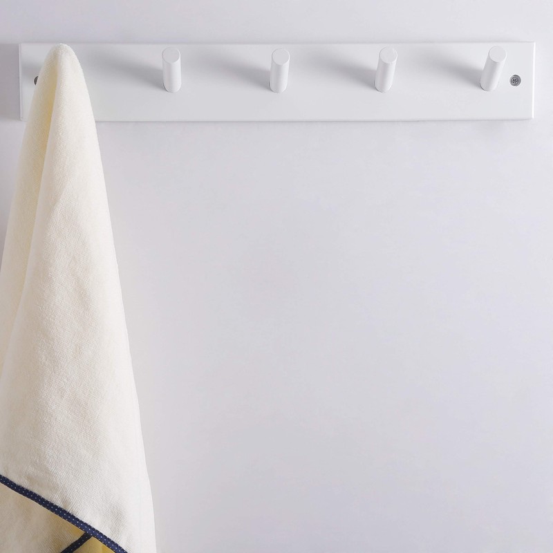 DSEAP Wall Mounted Coat Rack: 16-Inch Hole to Hole, 5