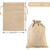 CLYPY Pack of 20 Jute Bags 15 x 20 cm,