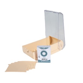 Exacompta Bunnybox 5336123D Flashcard File Coral DIN A8 Landscape Including 100 Index Cards Original Index Card Box for Easy Learning Vocabulary Thanks to 5-Compartment Learning System for 600 Index