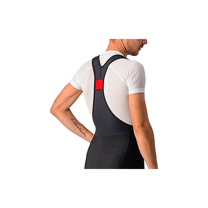 Castelli 4521517 VELOCISSIMO 5 BIBTIGHT Uomo Leggings BLACK/SILVER REFLEX L