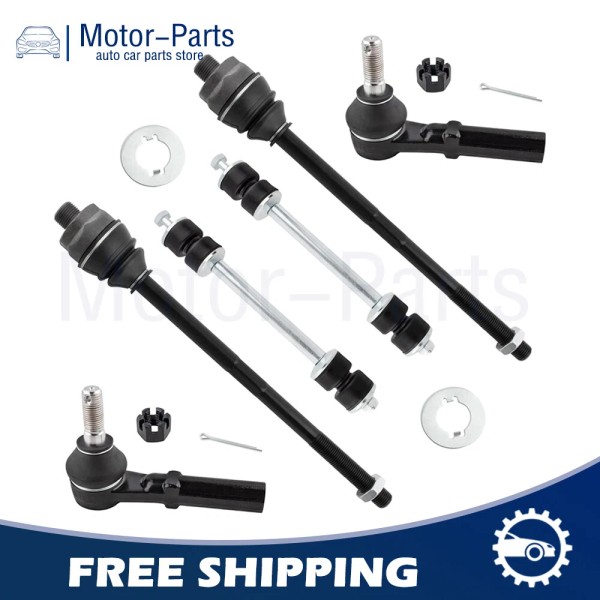 Unbranded Front Inner Outer Tierod Sway Bar Link Kit for