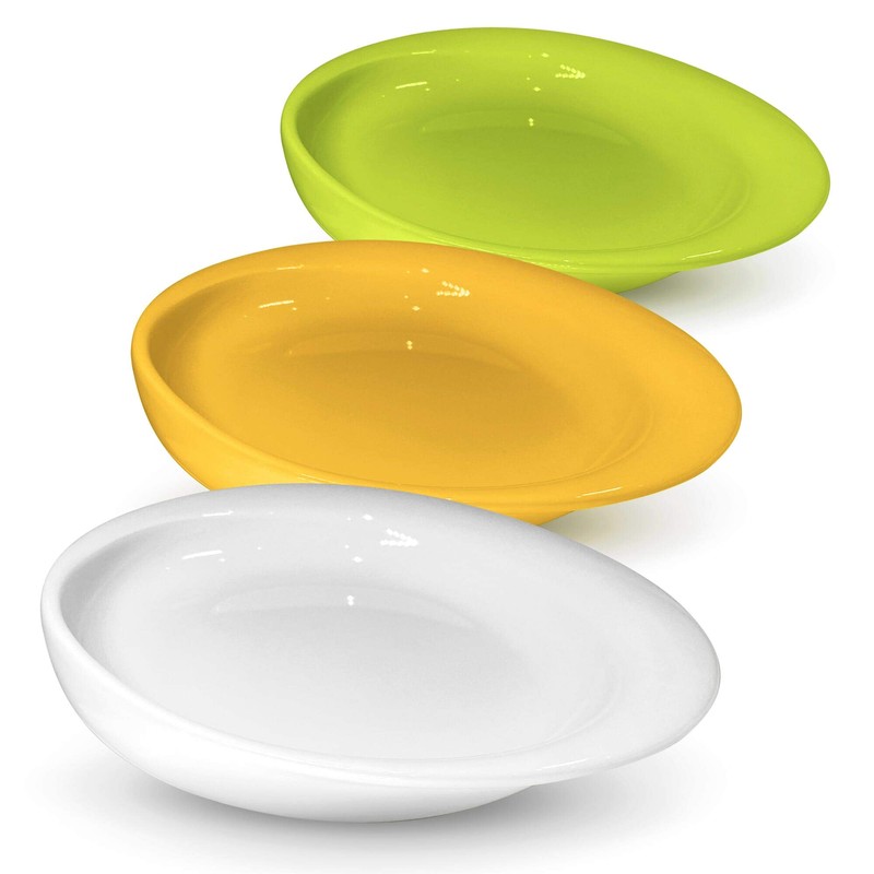Dignity by Wade Scoop Plate - Yellow