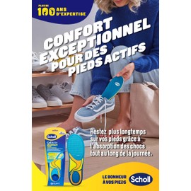 Scholl GelActiv Women's Casual Shoe Insoles - Comfort Enhanced by Memory Foam and GelWave Technology All Day - Size 3-7.5, yellow