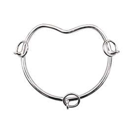 AK Chifney High Grade Stainless Steel Material with Durability Horse Bit AKRS-102642 (Silver, 5.75'')