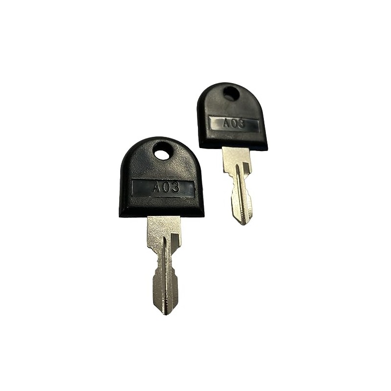 2 Keys for Yukon/Harbor Freight Toolboxes Codes A00-A23 SafeCo Brands
