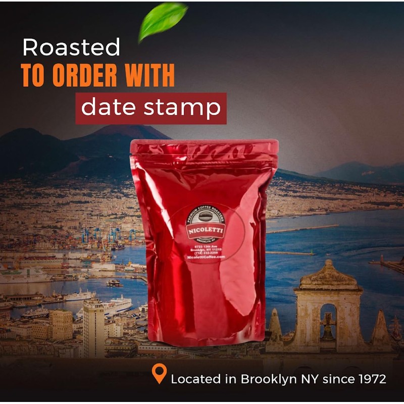 Nicoletti Coffee Espresso Roast Sampler (3 pack of 1 pound