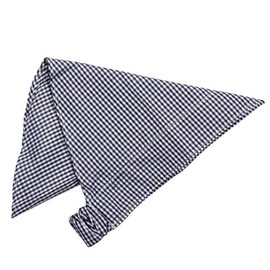 Triangle Cloth with Rubber for Children, Triangle Fabric, School Lunch Apron, Kids Apron, Kids Apron, blue-navy