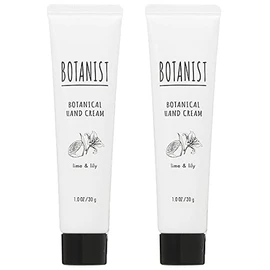Botanist Botanical Hand Cream, Lime & Lily, 1.1 oz (30 g), Set of 2