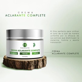 Pureza Natur Crema Facial Aclarante Para Pao En Cara Y Cuerpo Con Fps30  Humecta Y Aclara La Piel Desvanece Arrugas Y Repara Cutis Face Repair 25 50g 