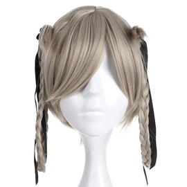 CoolChange KAKEGURUI WIG by Kirari Momobami Grey with Braid