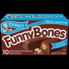 Drake's Funny Bones, 7 Boxes, 70 Twin-Wrapped Peanut Butter Creme-Filled