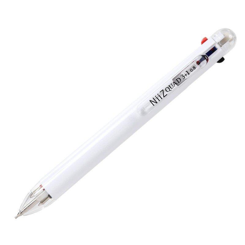 NiiZ - QUAD 3+1 - Multi Colour 0.8mm Ballpoint Pen