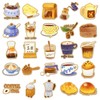 50 Pcs Coffee Vinyl Stickers, Funny Coffee Graffiti Stickers,Vinyl Waterproof