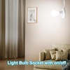 Light Socket with Cord Light Bulb Base E26/ E27 Lamp