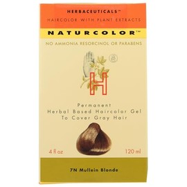 Naturcolor Tinte para el cabello - Mullein Blonde, 4.08 onzas líquidas (7N)