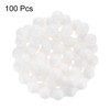 sourcing map 100pcs POM Bearing Balls 1/2" 12.7mm Solid Plastic