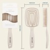 SEIOR Scalp Breeze Brush | Flexible Vented Detangling Hair Brush