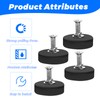 Pavlleen Pack of 8 Rubberised Magnets, Diameter 22 mm, with