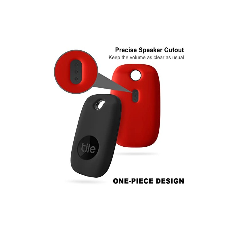 Geiomoo Silicone Case for Tile Pro 2022 Tracker, Soft Flexible