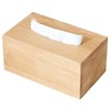 Tissue Box Cover Holder, Oak Wood Tissue Box Holder with