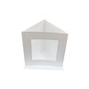 Habico Square White Aperture Cards & Envelopes-Pack 5-150mm x 150mm