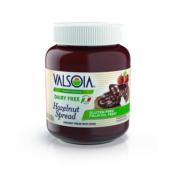 Hazelnut Spread with cocoa – 14OZ Vegan, Low Sugar, Palm Oil Free, Creamy Chocolate Spread , High Protein, Gluten Free,