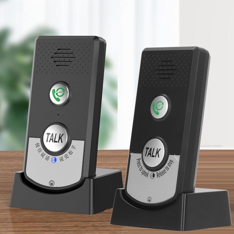 2 Way Voice Intercom, 2 Pcs Wireless Intercom Unit Super