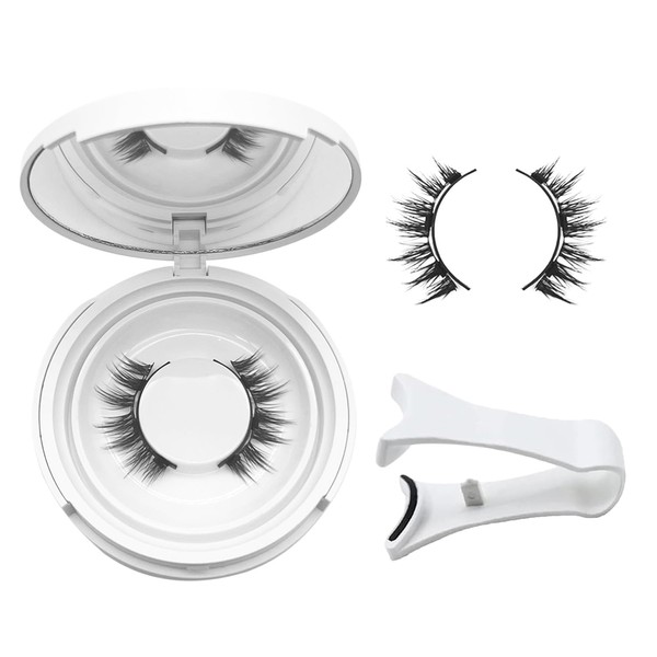 Ginani Magnetic Lashes,Ginani Magnetic Lashes Kit,Magnet Eyelashes with applicator Natural