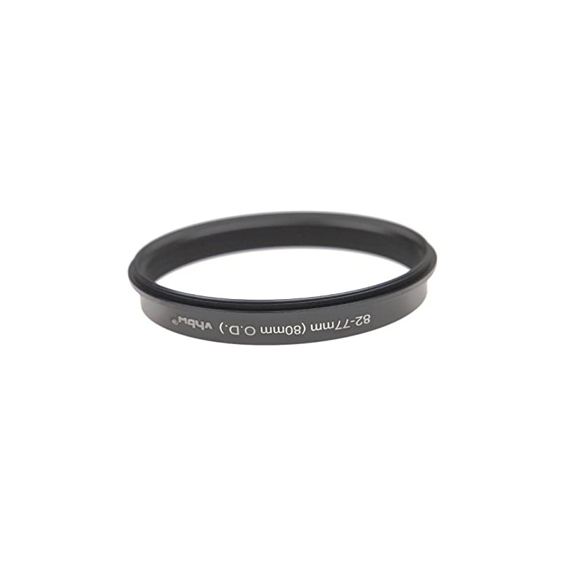 vhbw Step Up Ring Adapter from 82mm to 77mm Compatible