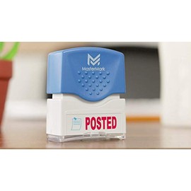 MasterMark Premium - Sello de oficina pretintado de 2 colores (publicado)