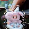 BabyThree Vehicle-mounted Baby Plush Doll Blind Box,Plush Doll:_1 Set (8