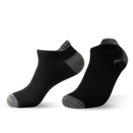 RANDY SUN, Ultra Thin, Ultra Lightweight, Unisex, Waterproof Socks, Fully Waterproof, For Fishing, Skiing, Commuting, 3-Layer Waterproof, Short, SGS Certified, High Moisture Permeability