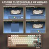 SOLAKAKA A75 PRO 75% Wireless Mechanical Keyboard with Screen and