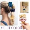 OLESILK Set of 3 100% Silk Hair Bobbles Small Scrunchies