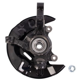 TRQ Front Wheel Bearing & Hub Assembly w/Knuckle Pair for Toyota Matrix AWD