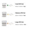 EVERSTEN CuBE Medium 2PCS Set 1000ml 650ml Stainless Steel Food