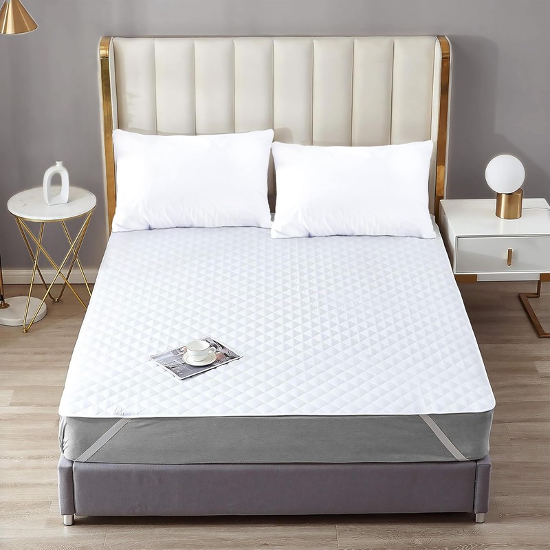 Qatan Full Size Mattress Protector – Waterproof Mattress Pad for
