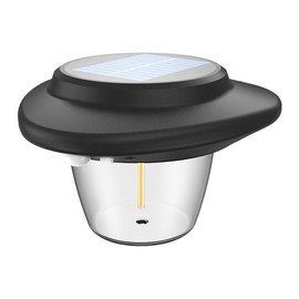 BsrFirst Outdoor solar lights, IP65 waterproof level, three-level brightness adjustment, suitable for various styles of courtyards, garden terraces, induction solar lights-Warm Light