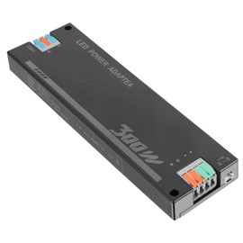 LED Transformer 24 V 300 W Flicker-Free for LED Strip Lamp, LED Driver Power Supply 24 V 12.5 A for G4 GU5.3 MR11 MR16, Transformer 230 V 24 V 300 W, Not Dimmable, No Noise, No Minimum Load