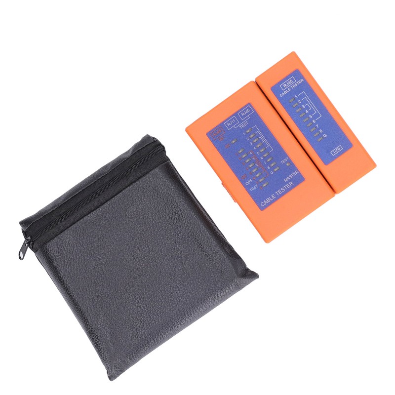 Network Cable Tester Continuity Checking Split Type Multifunctional ABS Cable