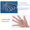 zgperyue Allen Wrench Hex Key Set -Set Sizes 1.5-6mm -